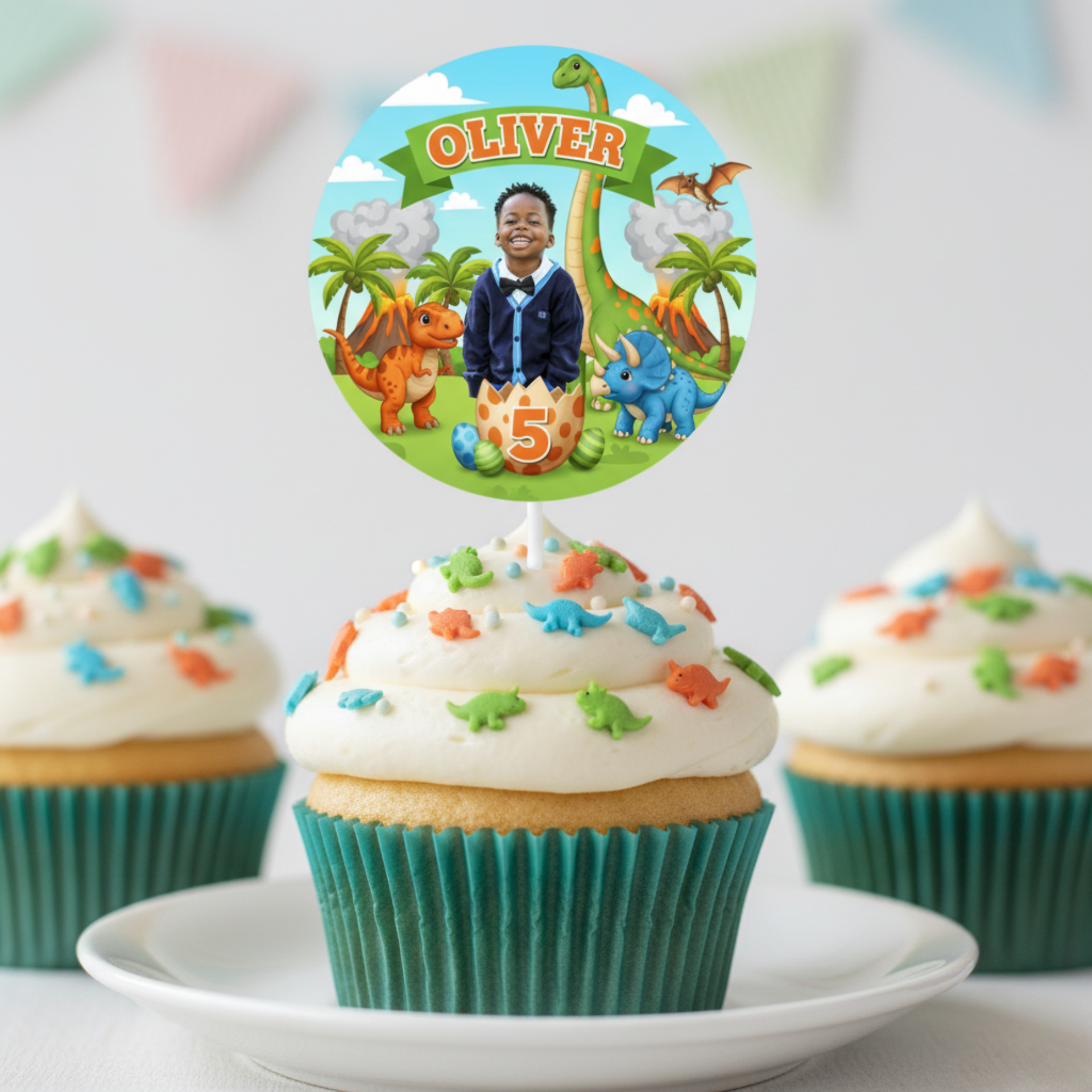 Cupcake toppers preview